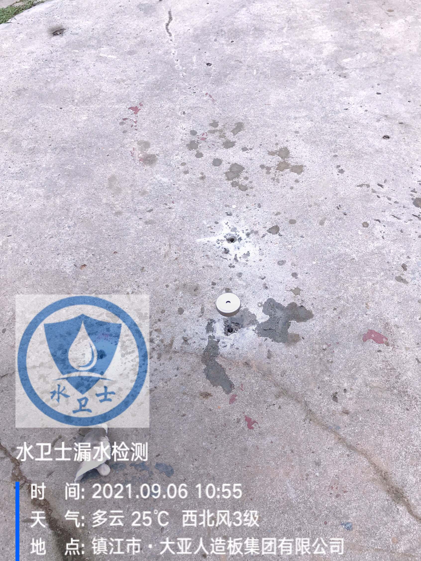 丹阳管道漏水检测案例